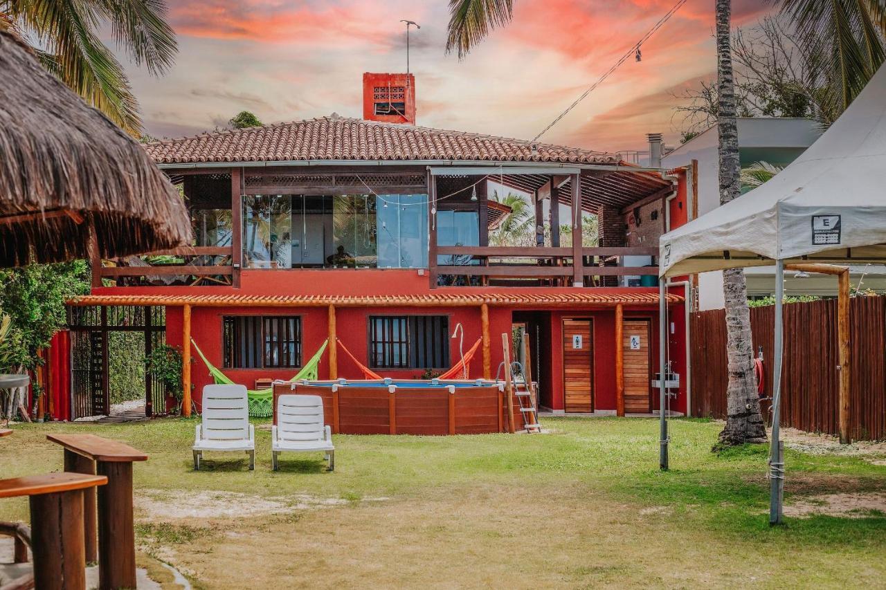 Casa de frente para a praia - Arraial d' Ajuda Porto Seguro Exterior foto