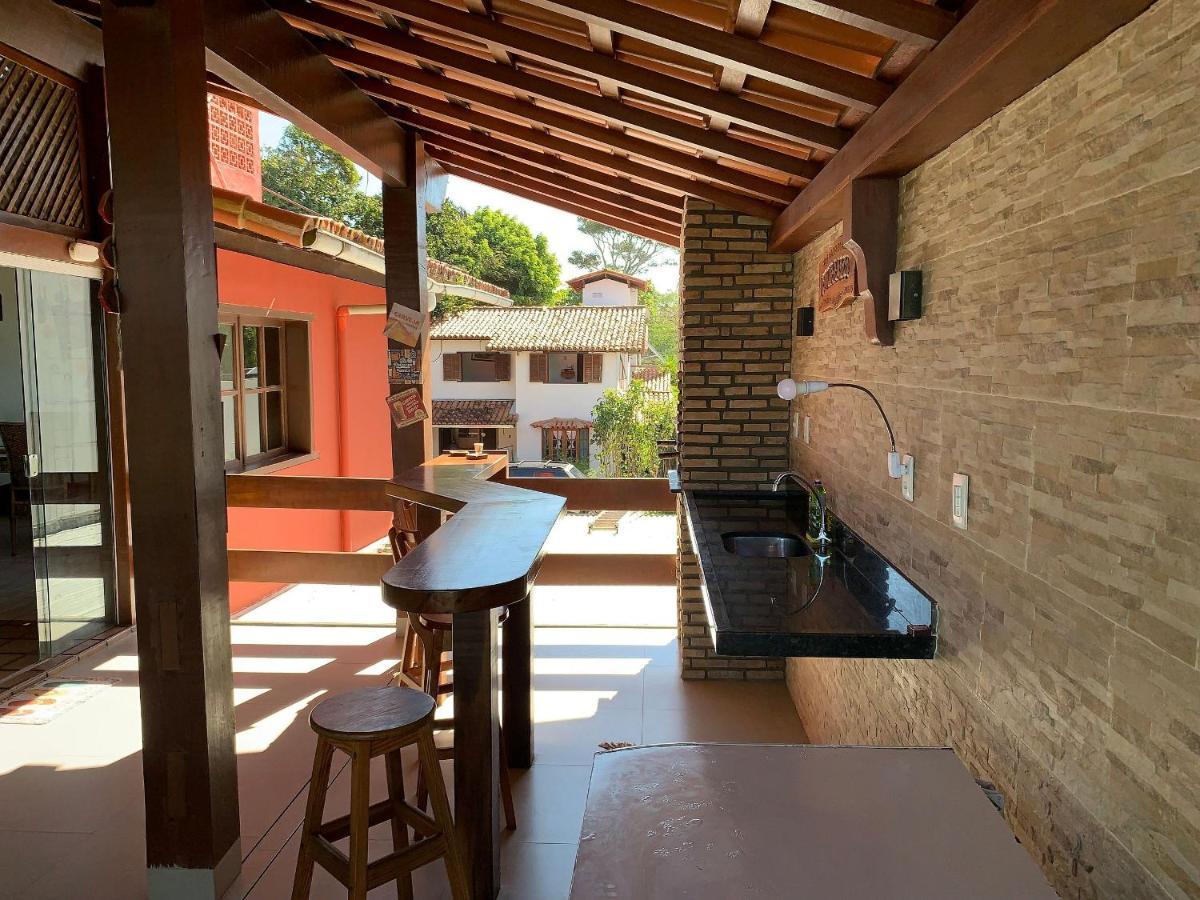 Casa de frente para a praia - Arraial d' Ajuda Porto Seguro Exterior foto