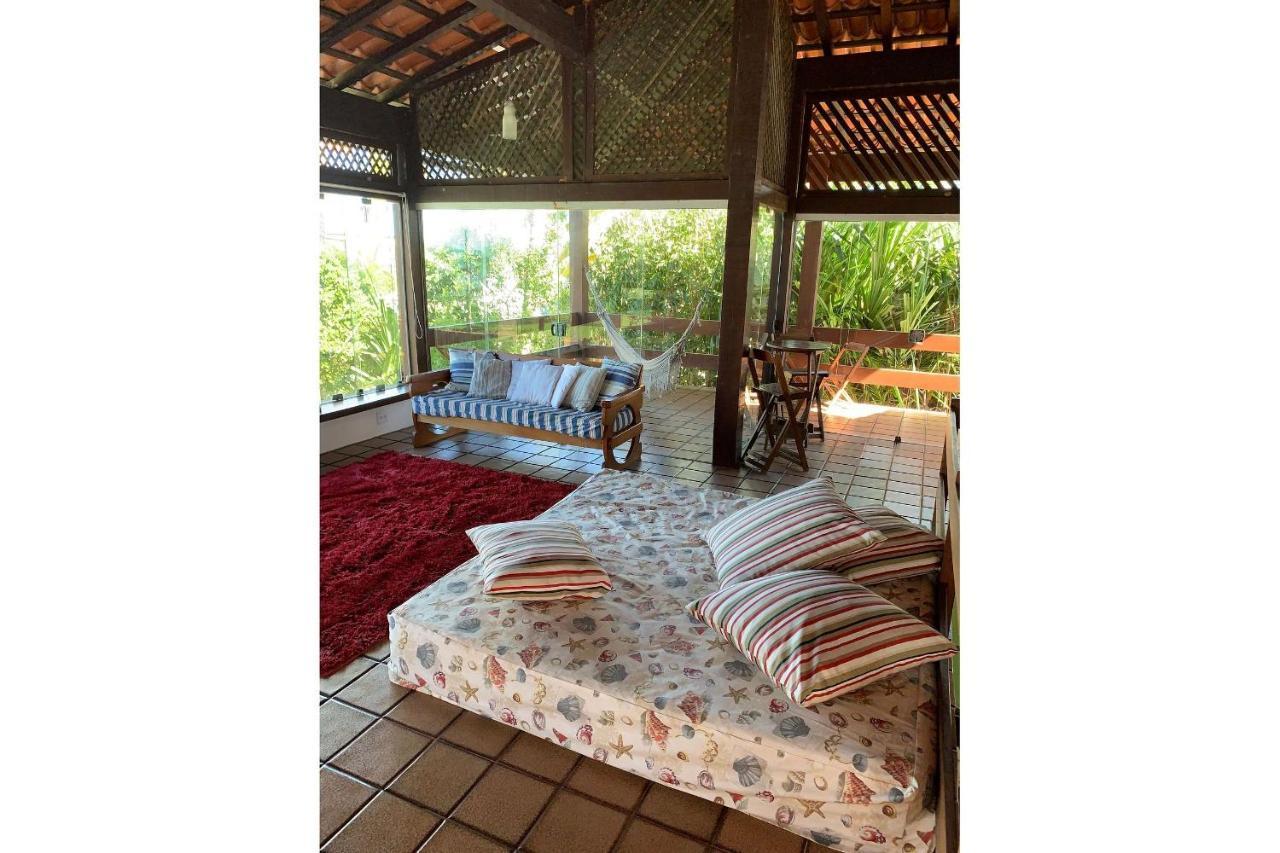 Casa de frente para a praia - Arraial d' Ajuda Porto Seguro Exterior foto