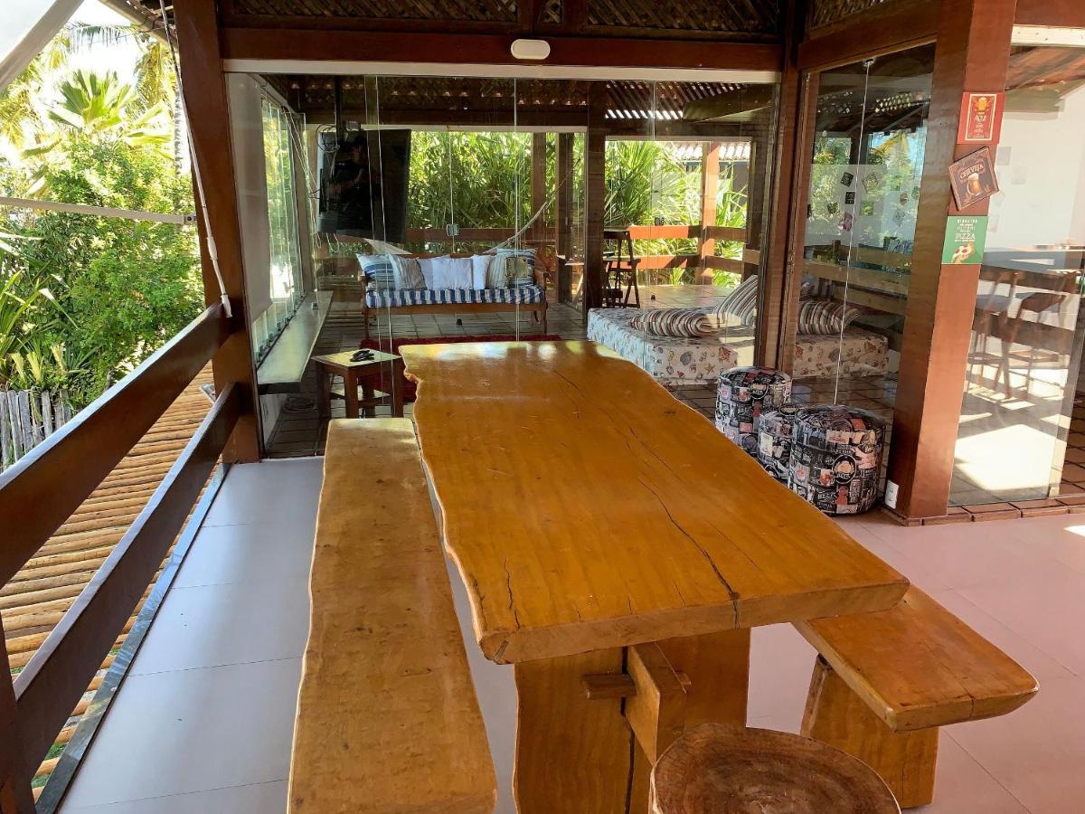 Casa de frente para a praia - Arraial d' Ajuda Porto Seguro Exterior foto