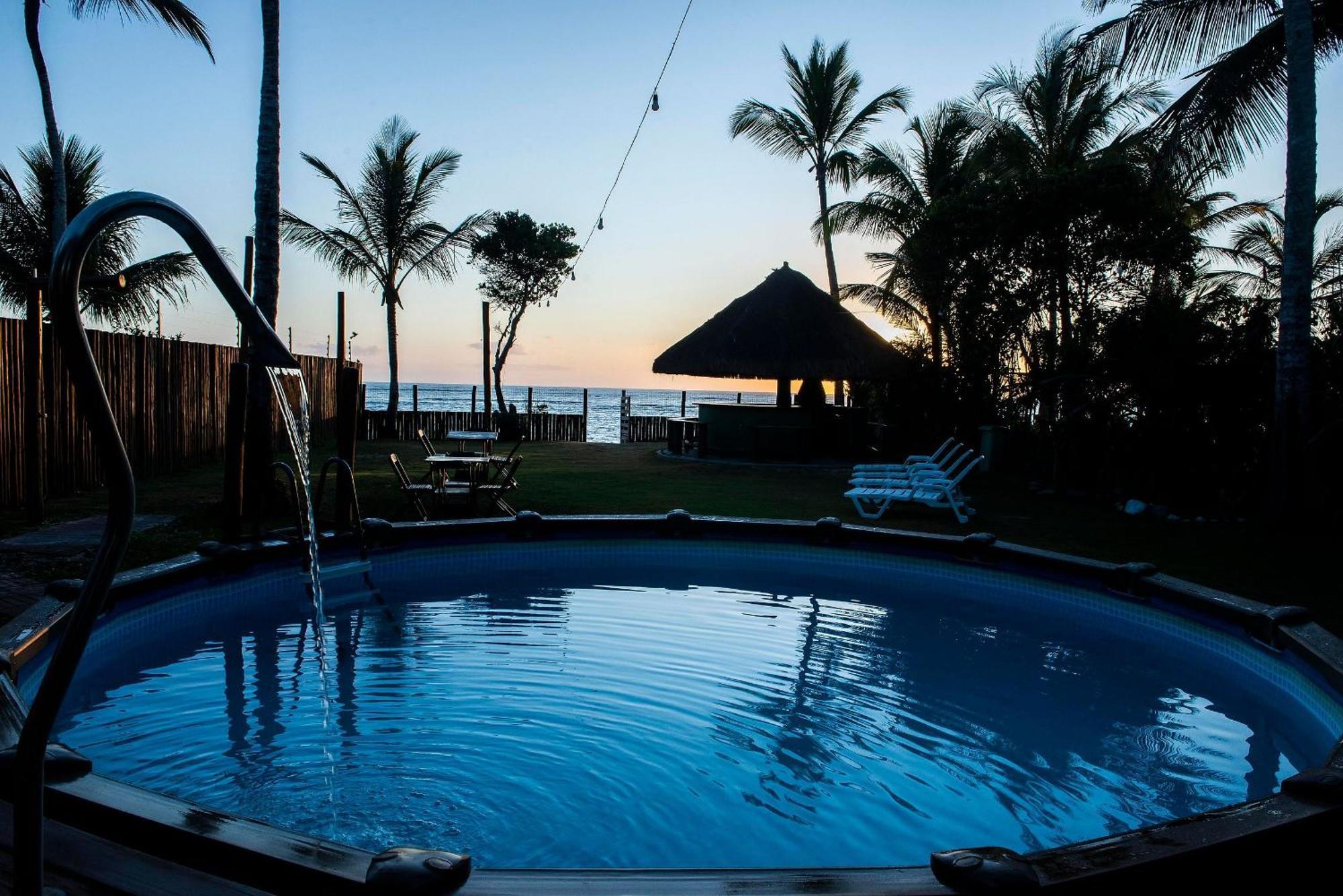 Casa de frente para a praia - Arraial d' Ajuda Porto Seguro Exterior foto